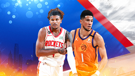 开云体育在线-火箭横扫魔术，布克扛起全队